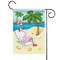 Toland Home Garden Christmas Flamingo Outdoor Garden Flag 18" x 12.5"